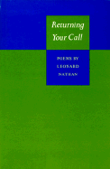 Returning Your Call: Poems by Leonard Nathan - Nathan, Leonard