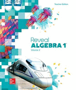 Reveal Algebra 1, Teacher Edition, Volume 2