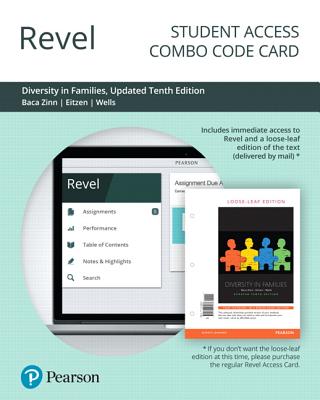 Revel for Diversity in Families, Updated Edition -- Combo Access Card - Baca Zinn, Maxine, and Eitzen, D, and Wells, Barbara