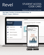 Revel for Marriages, Families, and Intimate Relationships -- Access Card - Williams, Brian, and Sawyer, Stacey, and Wahlstrom, Carl