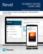 Revel for Social Problems: A Down-To-Earth Approach -- Access Card