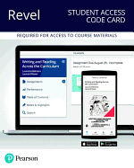 Revel for Writing and Reading Across the Curriculum -- Access Card