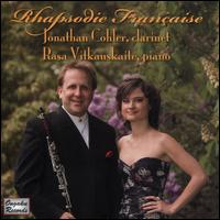 Rhapsodie Franaise - Jonathan Cohler (clarinet); Rasa Vitkauskaite (piano)