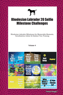 Rhodesian Labrador 20 Selfie Milestone Challenges: Rhodesian Labrador Milestones for Memorable Moments, Socialization, Indoor & Outdoor Fun, Training Volume 4