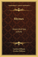 Rhymes: Grave And Gay (1919)