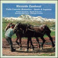 Riccardo Zandonai: Violin Concerto "Romantico"; Quadri di Segantini - Stefano Zanchetta (violin); Orchestra Haydn di Bolzano e Trento