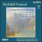 Richard Franck: Works for Violin and Piano 