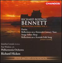 Richard Rodney Bennett: Orchestral Works, Vol. 1 - Jonathan Lemalu (baritone); Paul Watkins (cello); Philharmonia Orchestra; Richard Hickox (conductor)