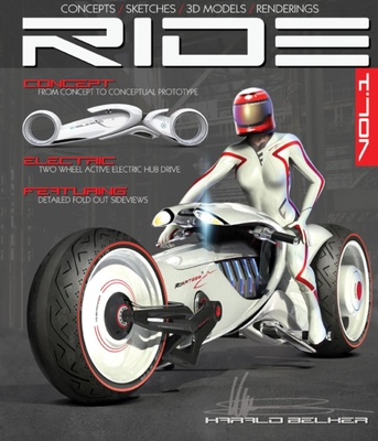 Ride: Futuristic Electric Motorcycle Concept - Belker, Harald