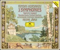 Rimsky-Korsakov: 3 Symphonies; Capriccio espagnol; Russian Easter Overture - Gothenburg Symphony Orchestra; Neeme Jrvi (conductor)