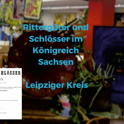 Ritterg?ter und Schlsser im Knigreich Sachsen - Leipziger Kreis - Feurer, Erwin