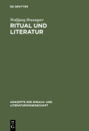 Ritual Und Literatur