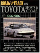 Road & Track on Toyota Sports & GT Cars, 1966-1986