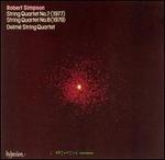 Robert Simpson: String Quartets Nos. 7 & 8