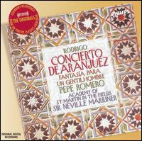 Rodrigo: Concierto de Aranjuez; Fantasia para un Gentilhombre - Augustn Leon Ara (viol); Pepe Romero (guitar); Academy of St. Martin in the Fields; Neville Marriner (conductor)