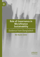 Role of Governance in Microfinance Sustainability: Evidence from Bangladesh