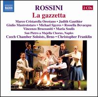 Rossini: La gazzetta - Filippo Polinelli (baritone); Giulio Mastrototaro (baritone); Judith Gauthier (soprano);...