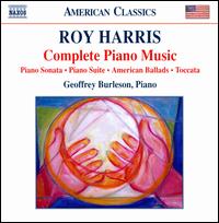 Roy Harris: Complete Piano Music - Geoffrey Burleson (piano)
