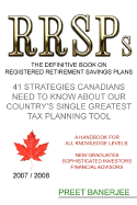 Rrsps: The Definitive Book on Registered Retirement Savings Plans - Banerjee, Preet