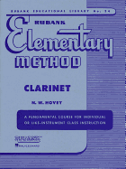Rubank Elementary Method: Clarinet (Rubank Educational Library, No. 34)