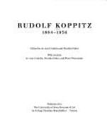 Rudolf Koppitz, 1884-1936 - Conklin, Jo-Anne, and University of Iowa Translation Lab (Translated by), and Weiermair, Peter