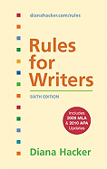 Rules for Writers, 6th Edition with 2009 MLA and 2010 APA Updates