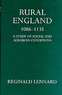 Rural England, 1086-1135 - Lennard, R.
