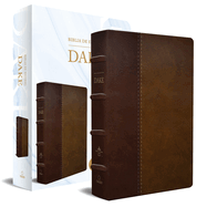Rvr 1960 Biblia de Estudio Dake, Tamao Grande, Piel Duotono Marr?n / Spanish RV R 1960 Dake Study Bible, Large Size, Duotone Brown Leather