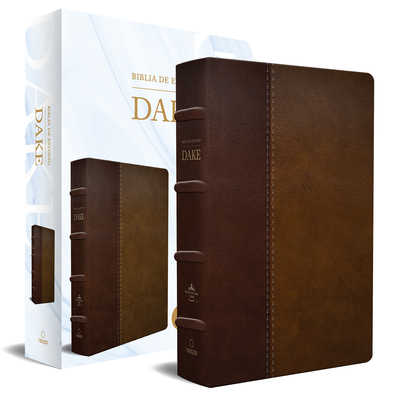 Rvr 1960 Biblia de Estudio Dake, Tamao Grande, Piel Duotono Marr?n / Spanish Rvr 1960 Dake Study Bible, Large Size, Duotone Brown Leather - Reina Valera Revisada 1960, and Dake, Finis J