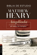 Rvr Biblia de Estudio Matthew Henry, Tapa Dura, Con ndice