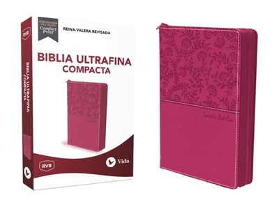 Rvr Santa Biblia Ultrafina Compacta, Leathersoft Con Cierre - Revisada, Reina Valera