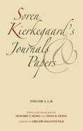 S°ren Kierkegaard's Journals and Papers, Volume 3: L-R