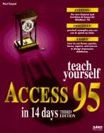 Sams Teach Yourself Access 95 in 14 Days