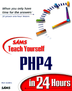 Sams Teach Yourself PHP4 in 24 Hours - Zandstra, Matt, and Schaffner, Brian
