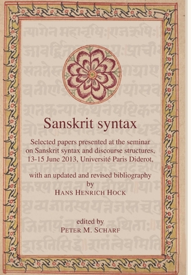 Sanskrit syntax - Scharf, Peter, Ph.D.