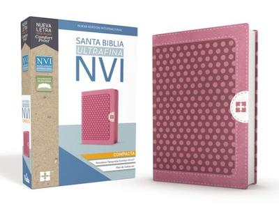 Santa Biblia Nvi, Ultrafina Compacta, Rosa C/Cierre - Nueva Version Internacional
