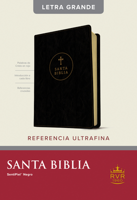 Santa Biblia Rvr60, Edici?n de Referencia Ultrafina, Letra Grande (Sentipiel, Negro, Letra Roja) - Tyndale Bible (Creator)