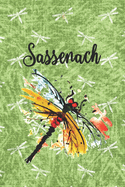 Sassenach: Dragonfly Notebook Journal Diary To Write In For Fans Of Outlander - 6x9 Blank Lined Matte Paperback