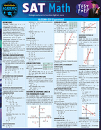 SAT Math Test Prep: A Quickstudy Laminated Reference Guide