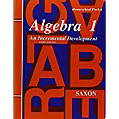 Saxon Algebra 1 Answer Key & Tests Third Edition - Saxon, and 1389