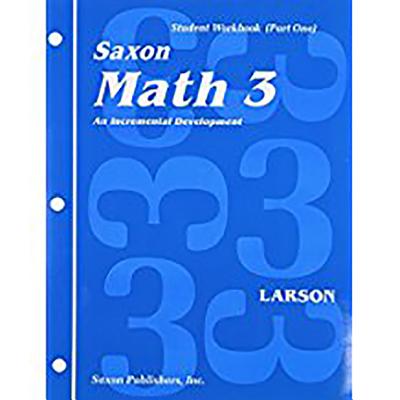 Saxon Math 3: Student Workbook Set 1st Edition By Saxon Publishers ...