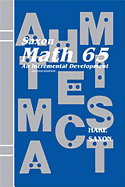 Saxon Math 6/5: Student Edition 2001