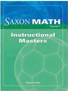 Saxon Math Course 1: Instructional Masters