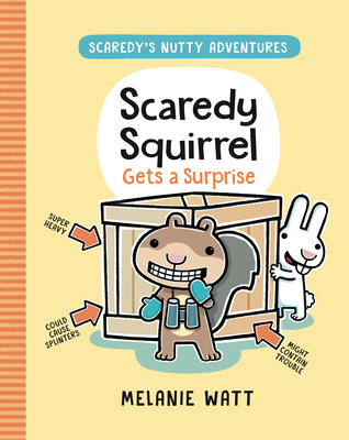 Scaredy Squirrel Gets a Surprise: (A Graphic Novel) - Watt, Melanie