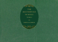 Schenker: The Masterwork in Music: Volume 2, 1926