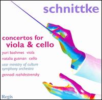 Schnittke: Concertos for Viola & Cello - Natalia Gutman (cello); Yuri Bashmet (viola); USSR Ministry of Culture Symphony Orchestra; Gennady Rozhdestvensky (conductor)