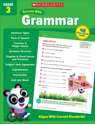 Scholastic Success with Grammar Grade 3 Workbook - Scholastic Teaching Resources