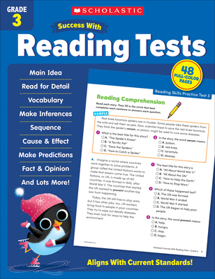 Scholastic Success with Reading Tests Grade 3 Workbook - Scholastic Teaching Resources