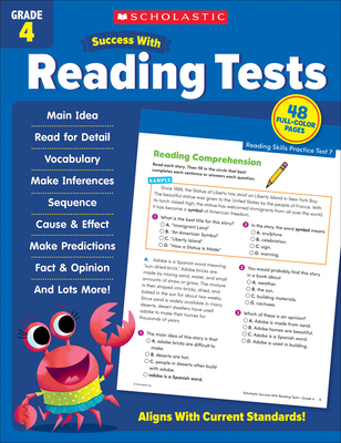 Scholastic Success with Reading Tests Grade 4 Workbook - Scholastic Teaching Resources
