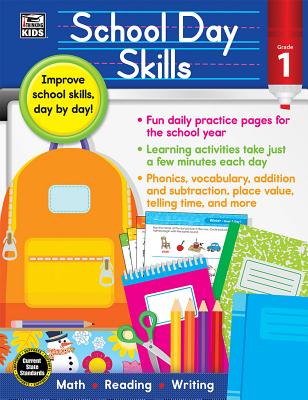 School Day Skills, Grade 1 - Thinking Kids (Compiled by), and Carson-Dellosa Publishing (Compiled by)